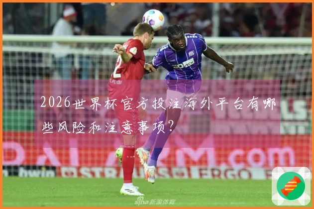 2026世界杯官方投注海外平台有哪些风险和注意事项？